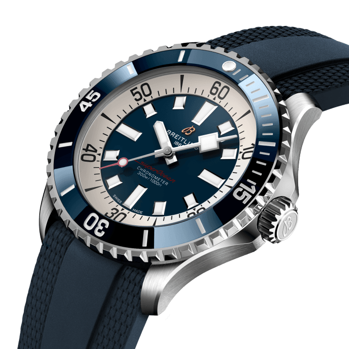 Breitling Superocean Automatic 46 Stainless steel Blue A17378E71C1S1