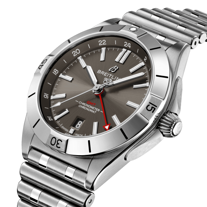 Breitling Chronomat Automatic GMT 40 Stainless steel Anthracite A32398101M1A1