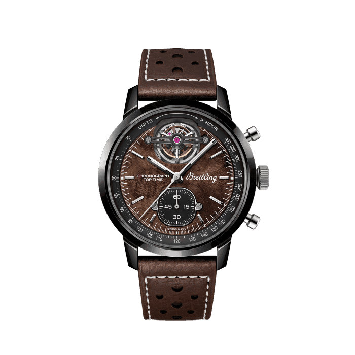 Breitling Top Time B21 Chevrolet Corvette Ceramic Walnut burl SB21252A1Q1X1