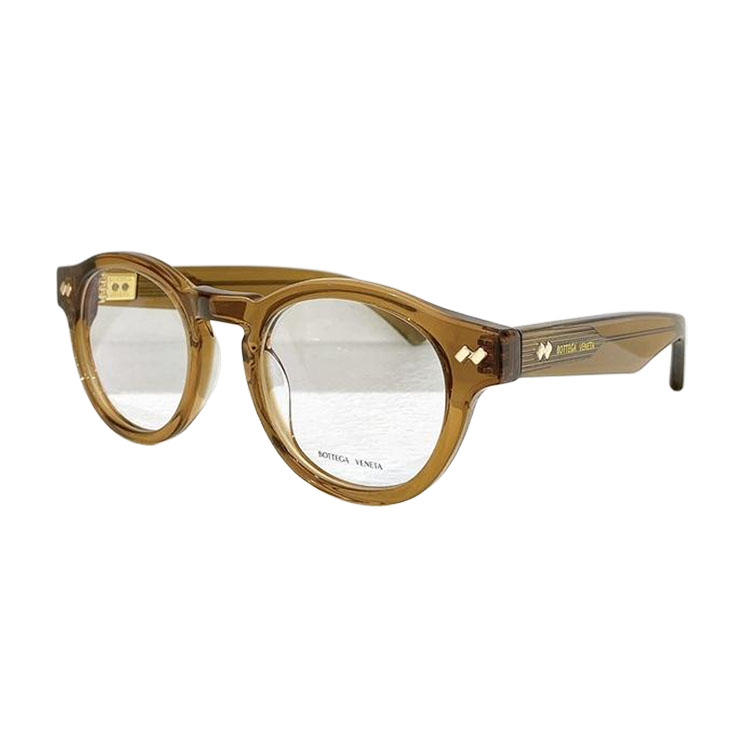 Bottega Veneta Boston frame glasses transparent brown/brown/leopard brown/brown black/transparent black/blue black/grey black/grey blue/red color Size 49口22-145
