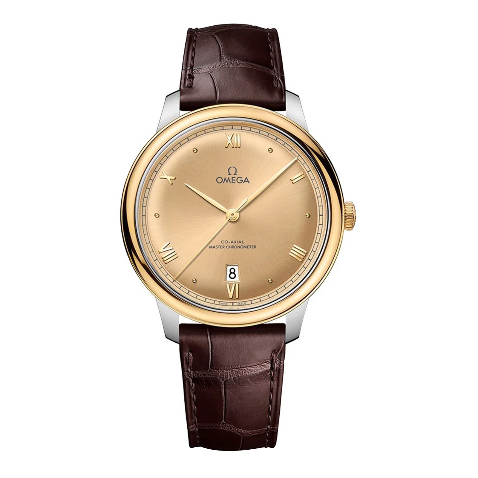 Omega De Ville Prestige 40mm Mens Watch Yellow Gold O43423402008001
