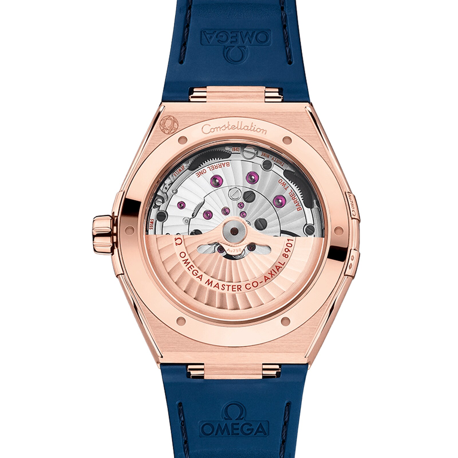 Omega Constellation Co Axial Master Chronometer 41mm Mens Watch Rose Gold O13163412103001