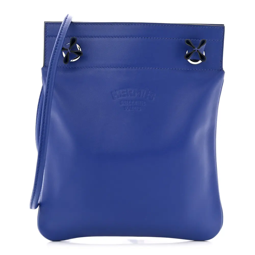 Hermès Mini Aline Bleu Électrique Milo Lambskin & Swift Leather