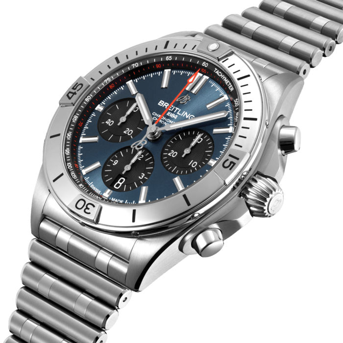 Breitling Chronomat B01 42 Stainless steel Blue AB0134101C1A1