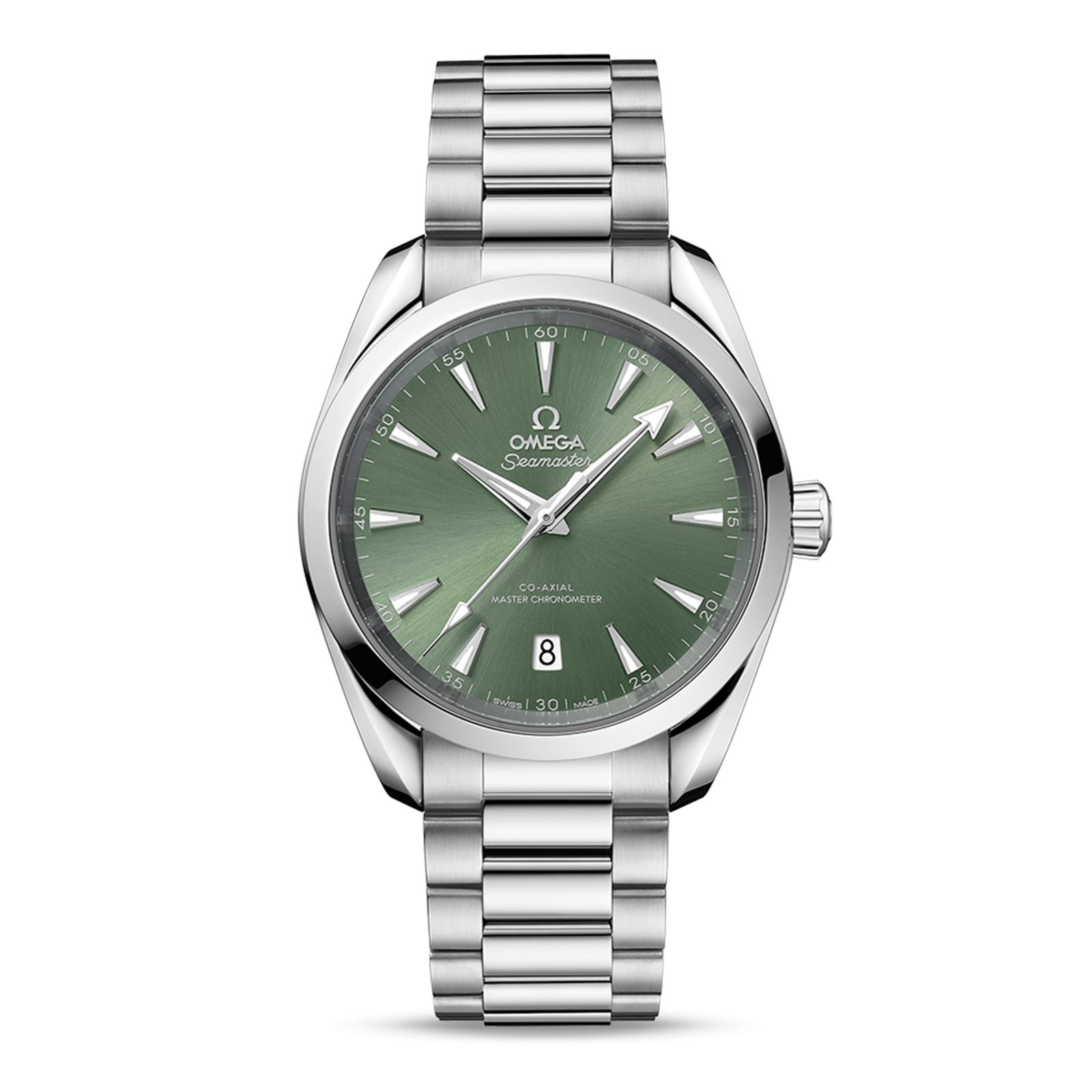 Omega Seamaster Aqua Terra 150m Co Axial Master Chronometer 38mm Unisex Watch Green O22010382010002