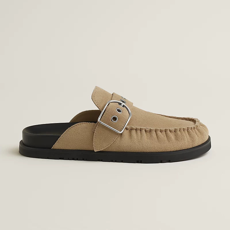 HERMES Key Mule Slippers