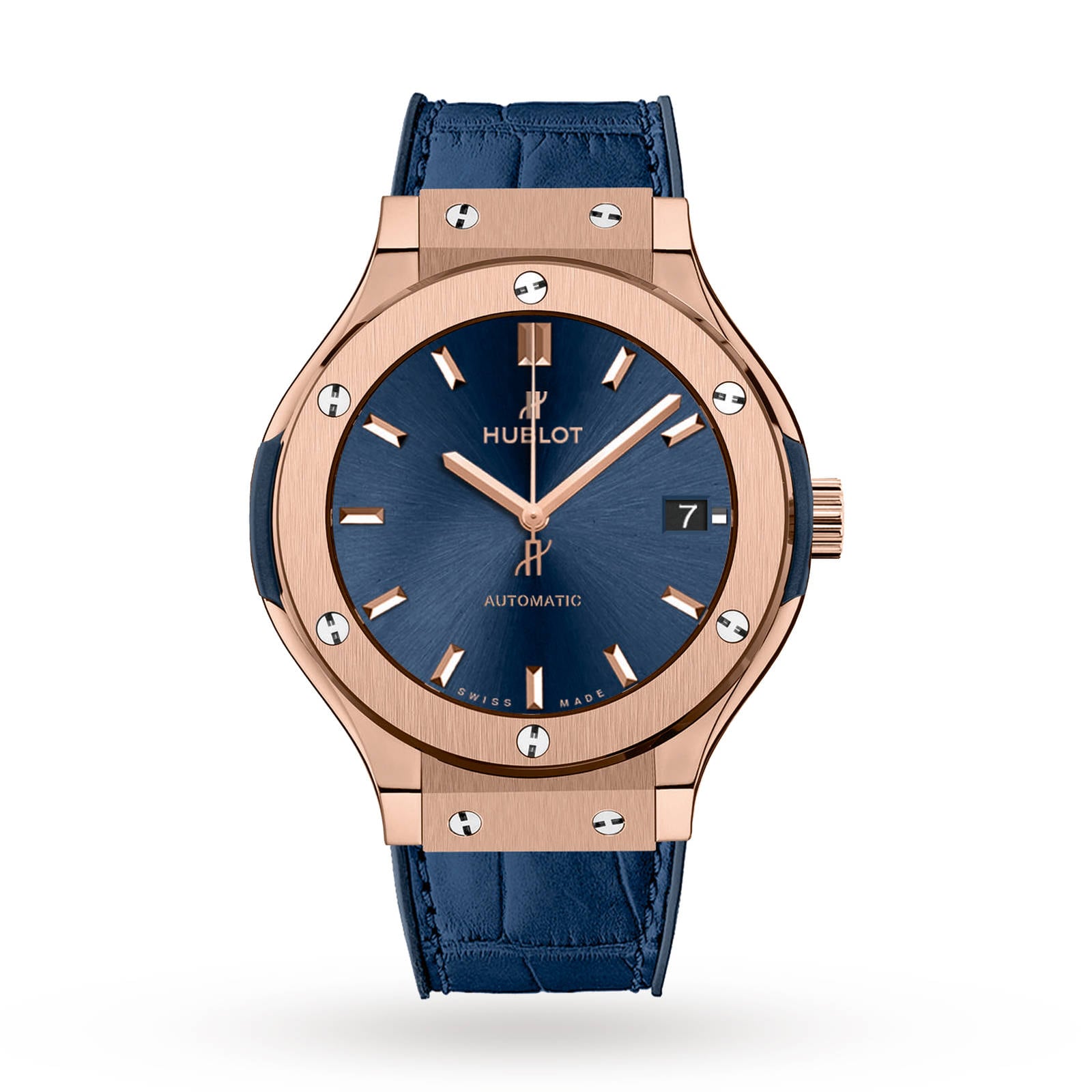 Hublot Classic Fusion Blue King Gold 38mm 565.OX.7180.LR