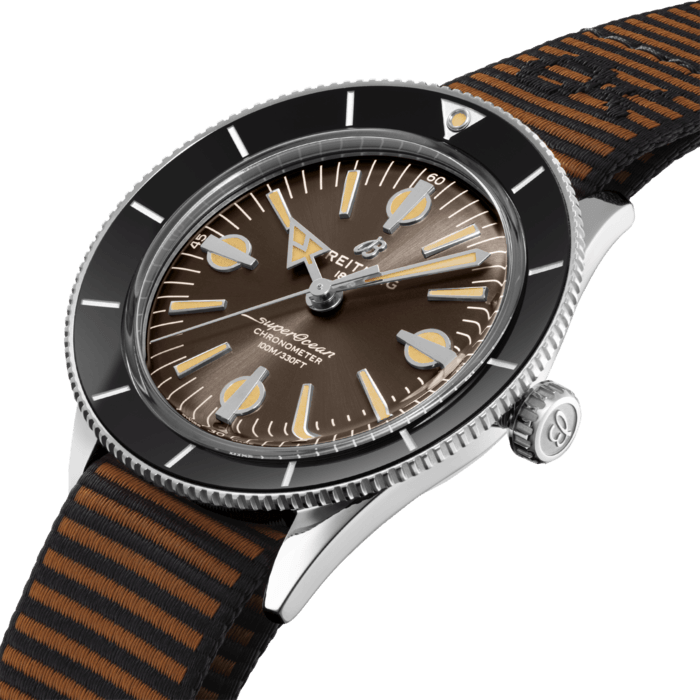 Breitling Superocean Heritage 57 Outerknown Stainless steel Brown A103703A1Q1W1