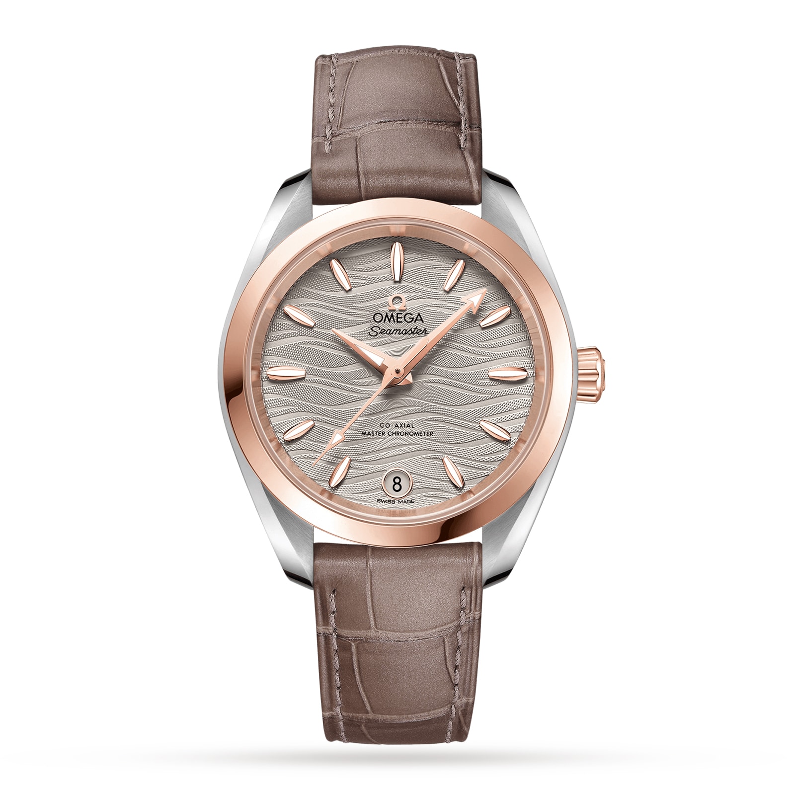 Omega Seamaster Aqua Terra Co Axial Master Chronometer 34mm Ladies Watch O22023342006001