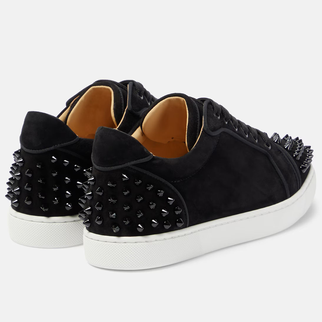 Christian Louboutin Studded suede sneakers