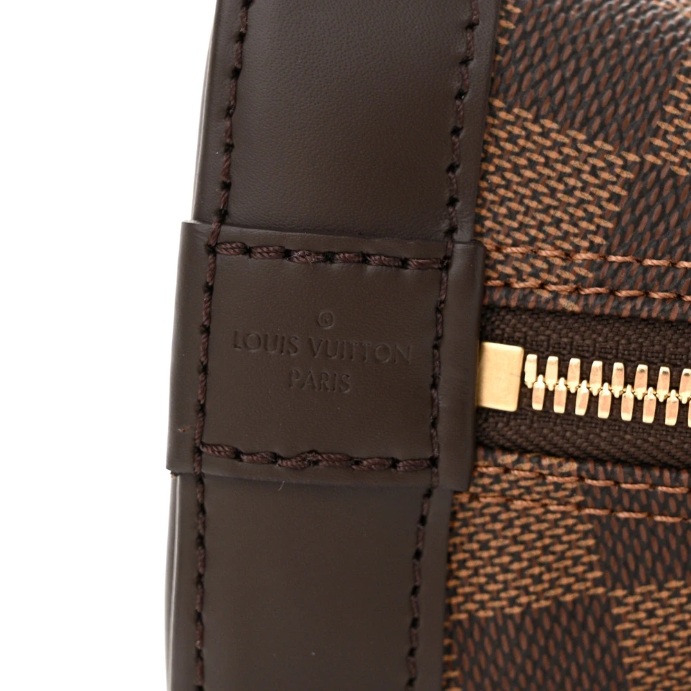 Louis Vuitton Alma BB Damier Ebene Canvas Gold Hardware