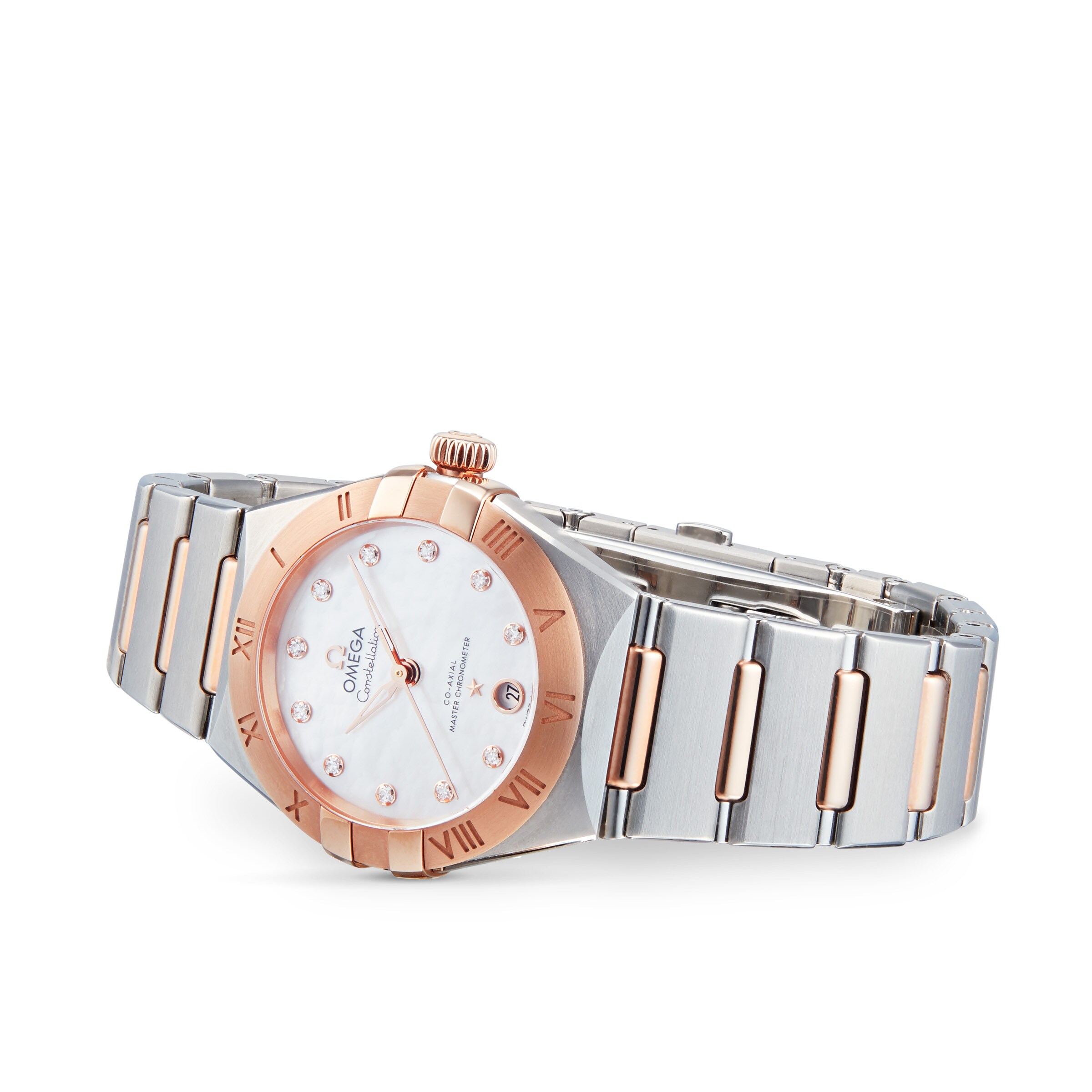 Omega Constellation Manhattan Co Axial 29mm Ladies Watch O13120292055001
