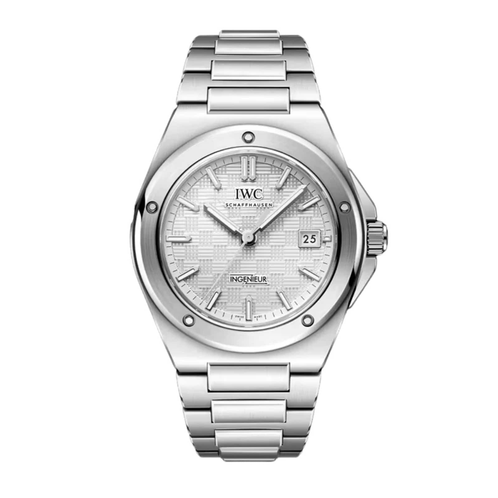 IWC Ingenieur Automatic 40mm Mens Watch Silver IW328902