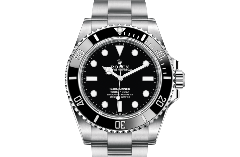 Rolex Submariner Oyster 41 mm Oystersteel Black dial M124060-0001