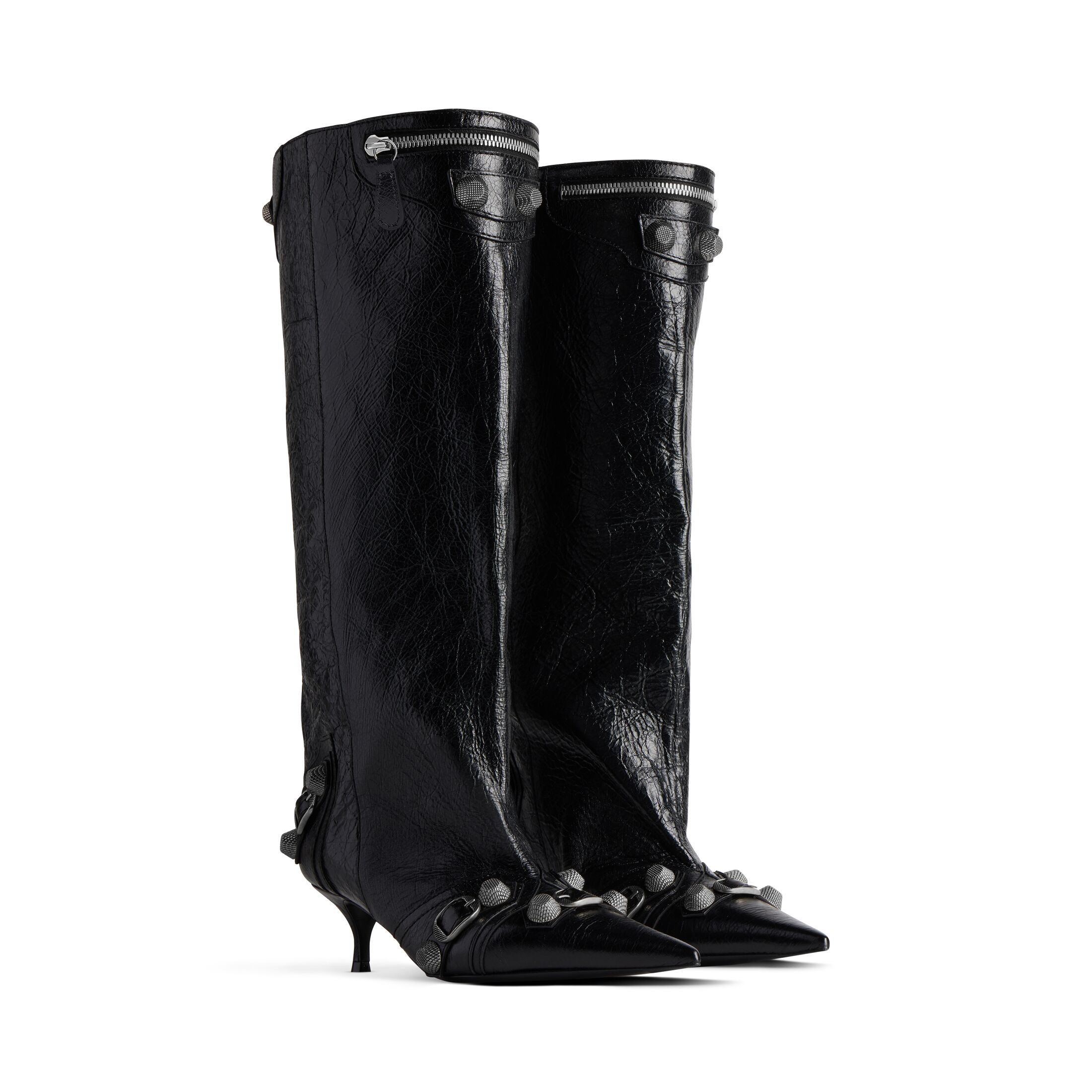 BALENCIAGA CAGOLE WIDE 50mm Ankle Boots