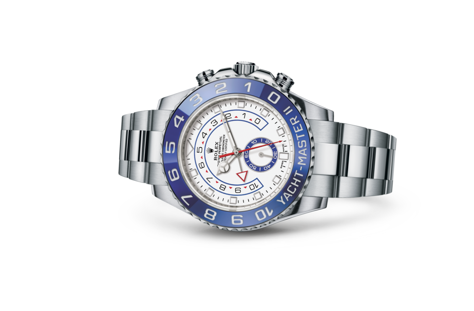 Rolex Yacht-Master II Oyster 44 mm Oystersteel White dial M116680-0002