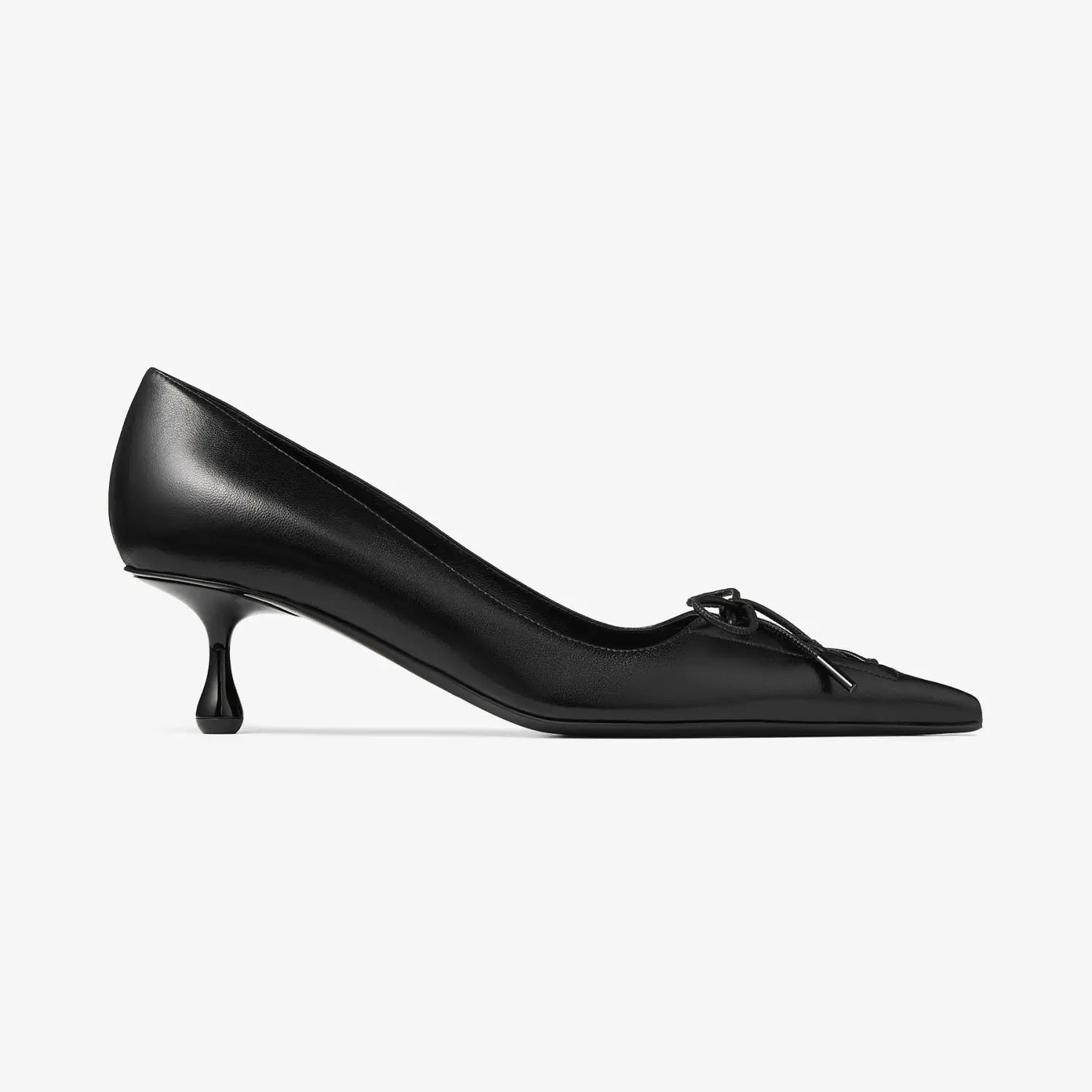 JIMMY CHOO Black leather heels