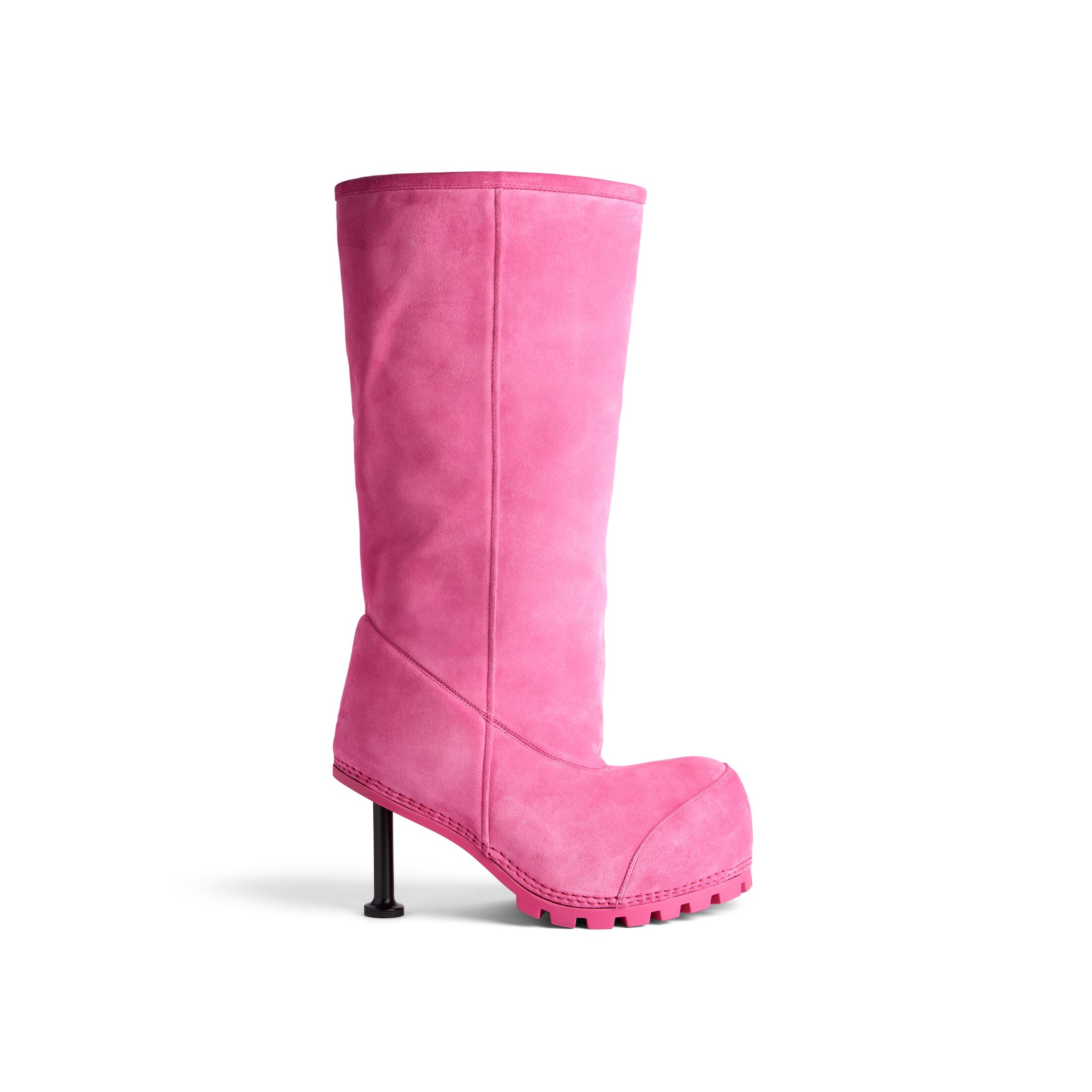 BALENCIAGA ALASKA FUR 90mm High Boots