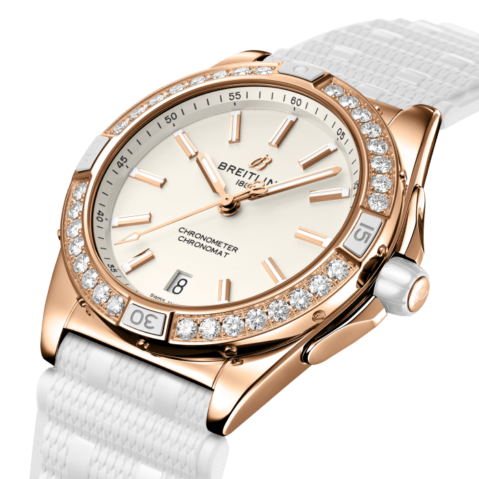 Breitling  Super Chronomat Automatic 38 Origins Small scale traceable 18K red gold Cream R17356531G1S1