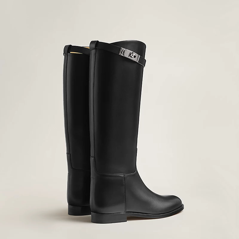 HERMES Jumping Black boots