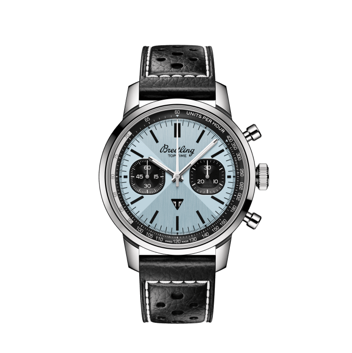 Breitling Top Time B01 Triumph Stainless steel Ice blue AB01764A1C1X1