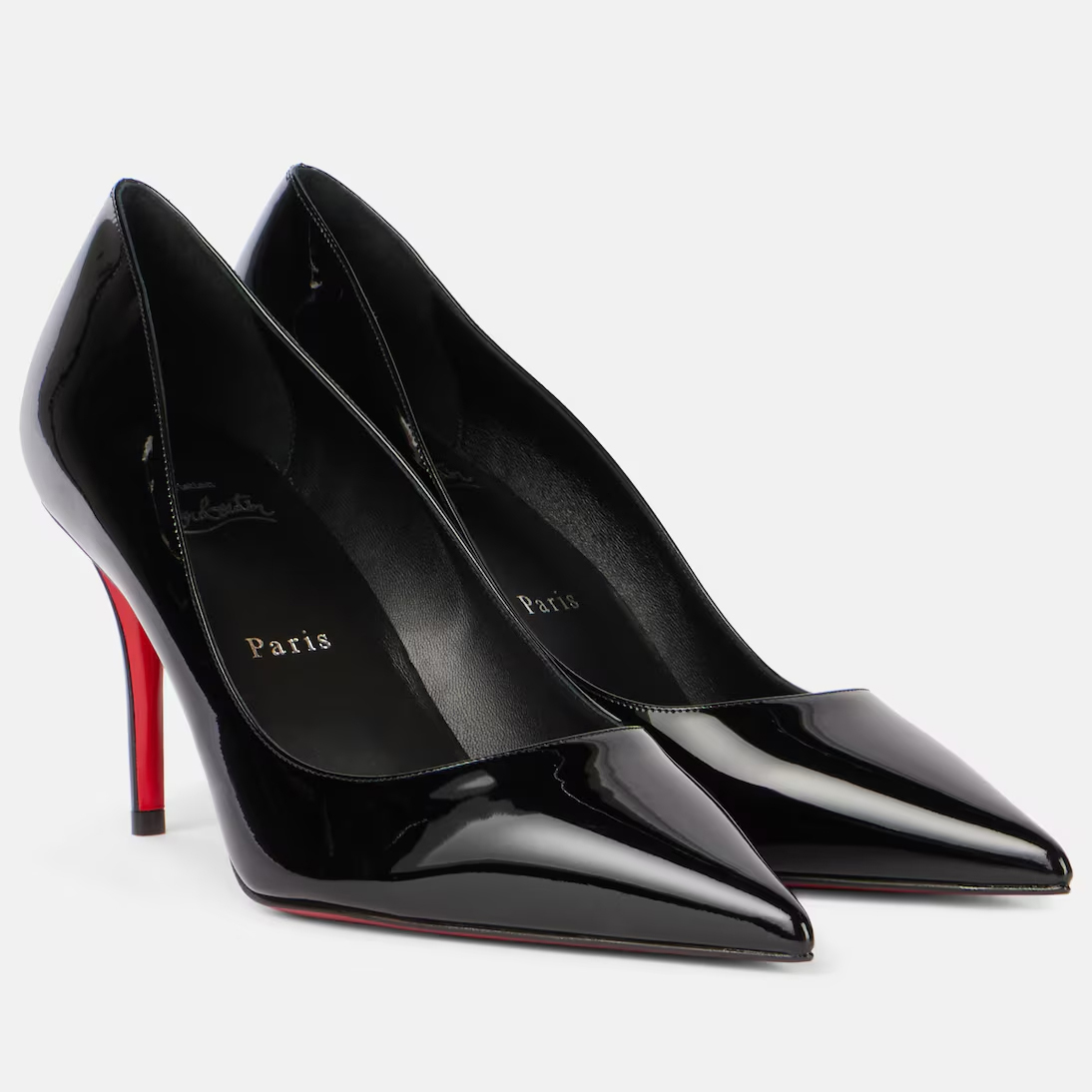 Christian Louboutin Black patent heels