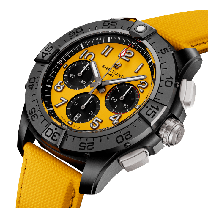 Breitling Avenger B01 Chronograph 44 Night Mission Ceramic Yellow SB0147101I1X1