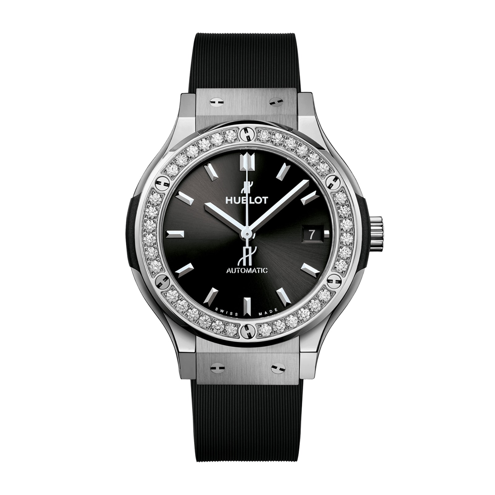 Hublot Classic Fusion Titanium Diamonds 38mm 565.NX.1470.RX.1204
