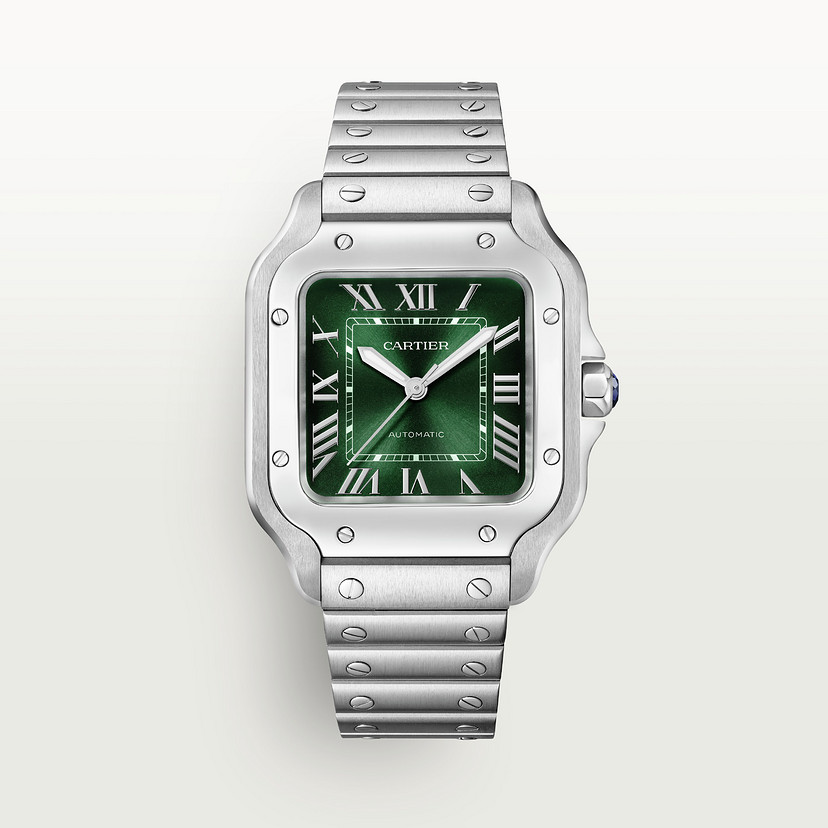 Santos de Cartier watch Medium model steel CRWSSA0061