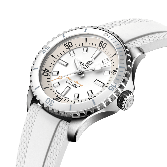 Breitling Superocean Automatic 36 Stainless steel White A17377211A1S1