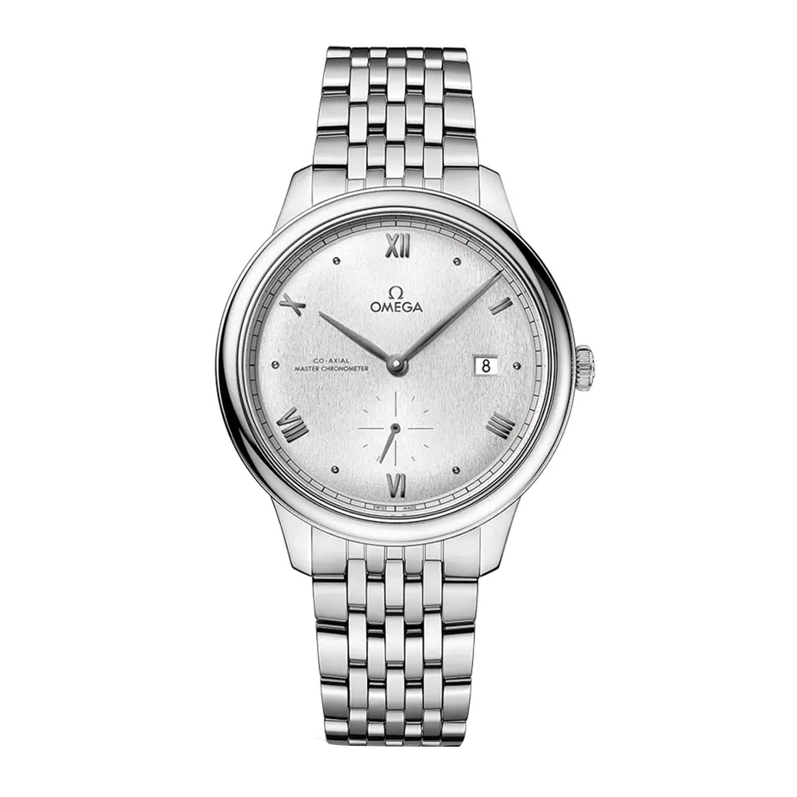 Omega De Ville Prestige 41mm Mens Watch Silver O43410412002001