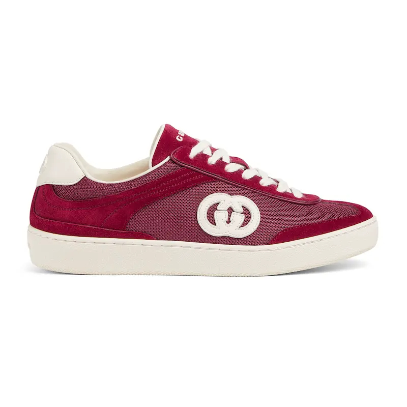 Gucci Ladies' double G sneakers red Sneakers
