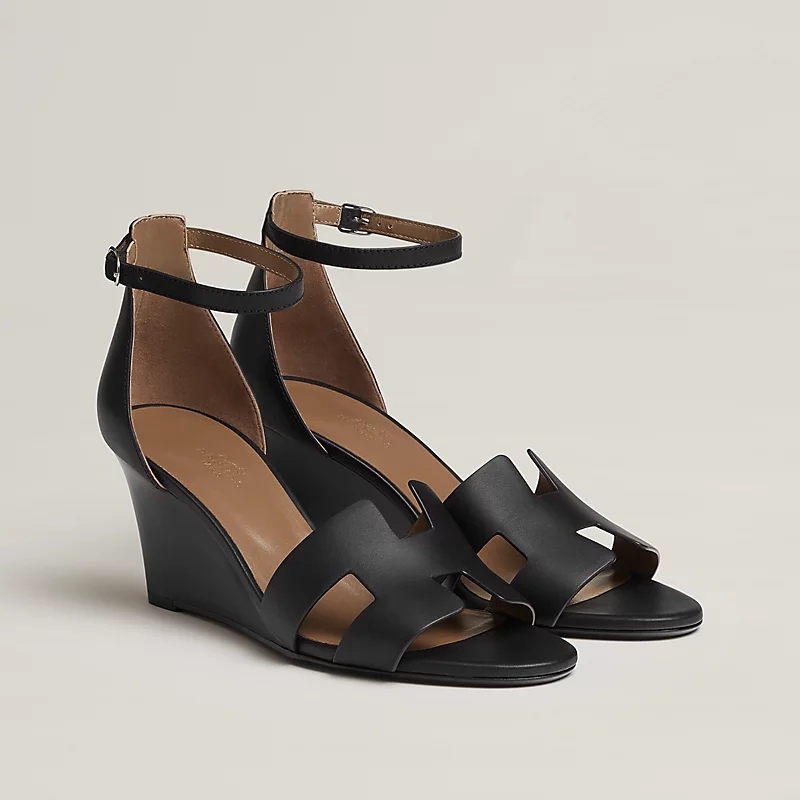 HERMES Legend Black Sandal