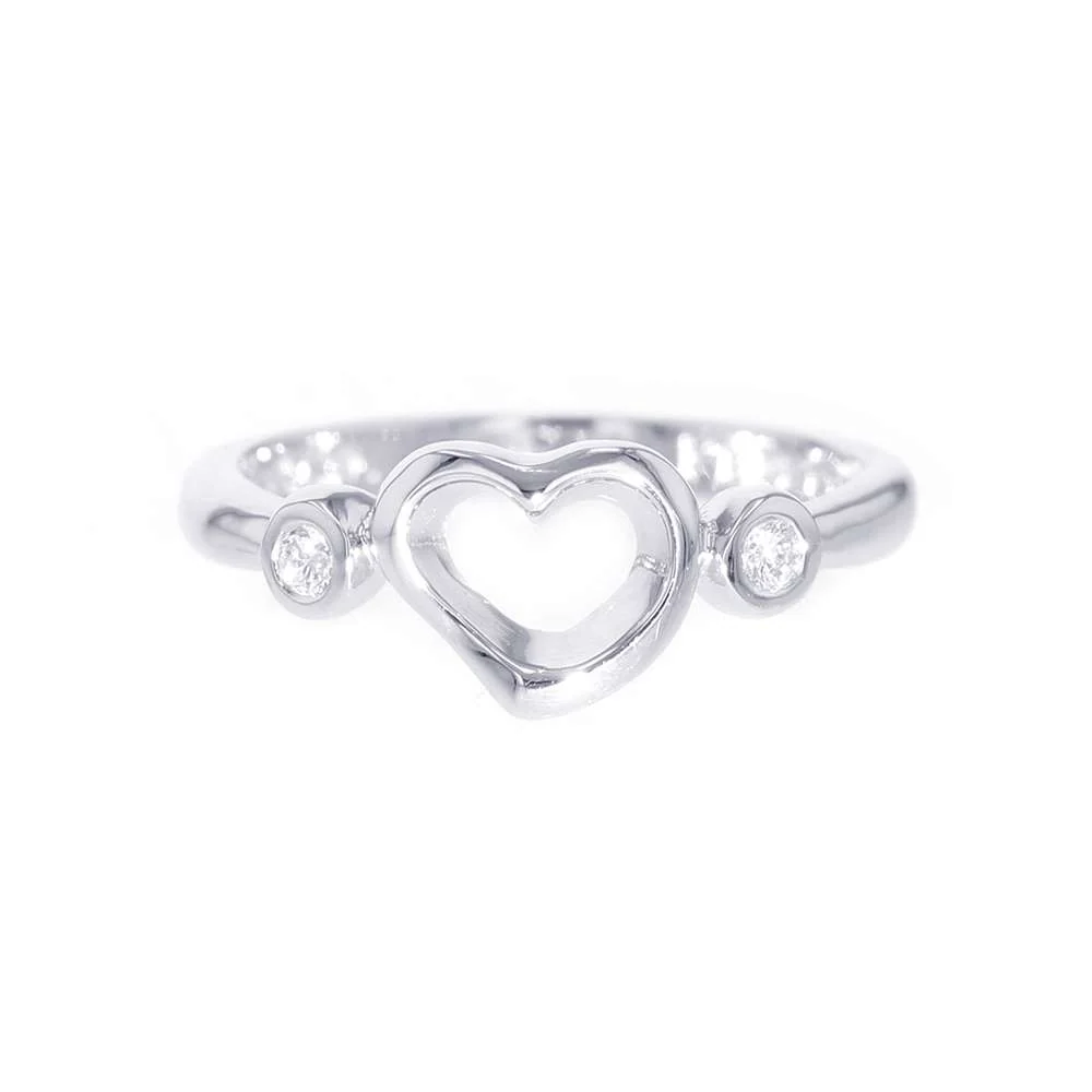 TIFFANY&Co. Open Heart Da Earring