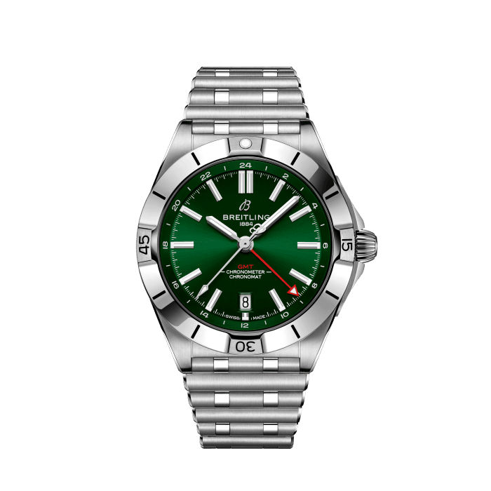Breitling Chronomat Automatic GMT 40 Stainless steel Green A32398101L1A1
