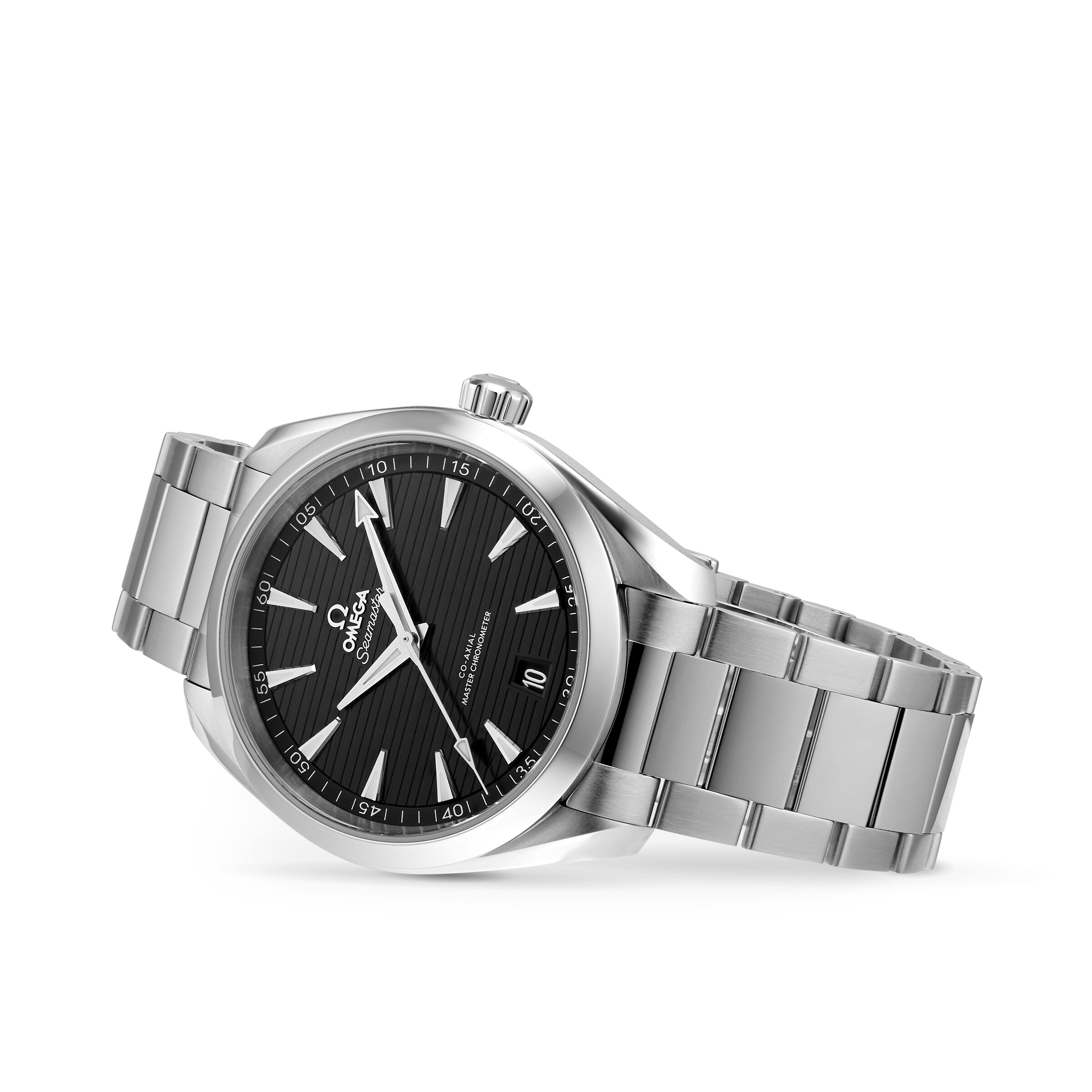 Omega Seamaster Aqua Terra 150M Mens Black Dial 41mm Automatic Co Axial Watch O22010412101001