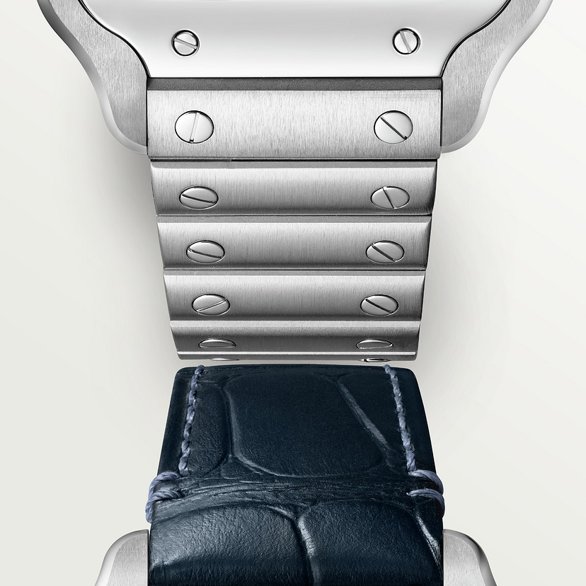 Santos de Cartier watch Medium model steel CRWSSA0063