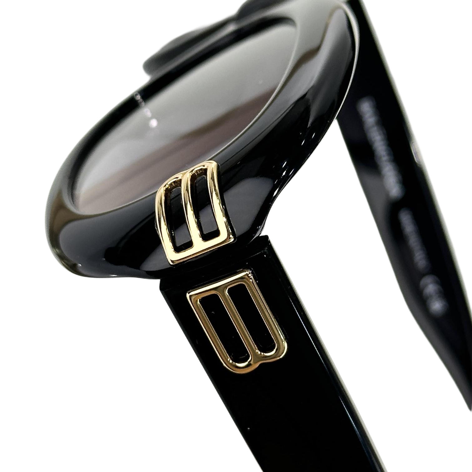 Balenciaga Oval glasses black gold/leopard/burgundy/pink/white/black white/black silver color Size 54口20-140