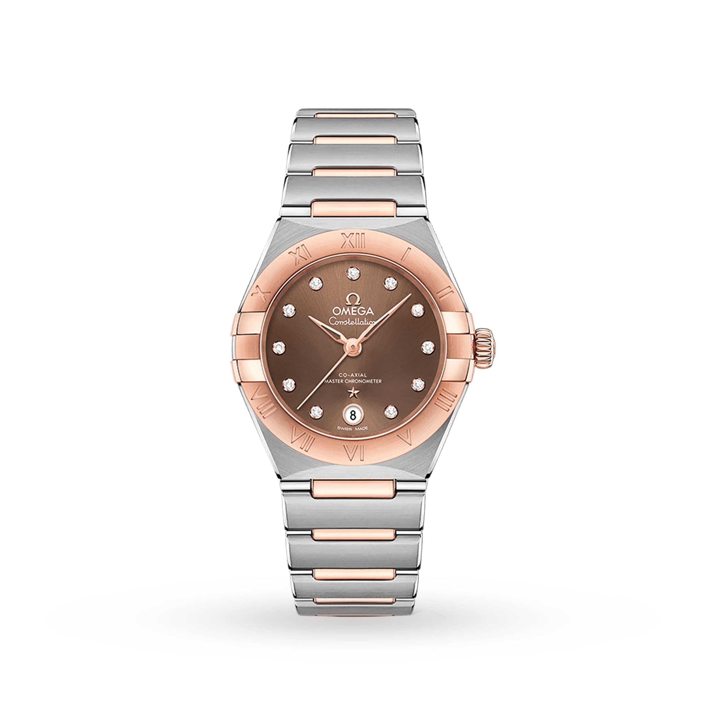 Omega Constellation Manhattan Co Axial 29mm Ladies Watch O13120292063001