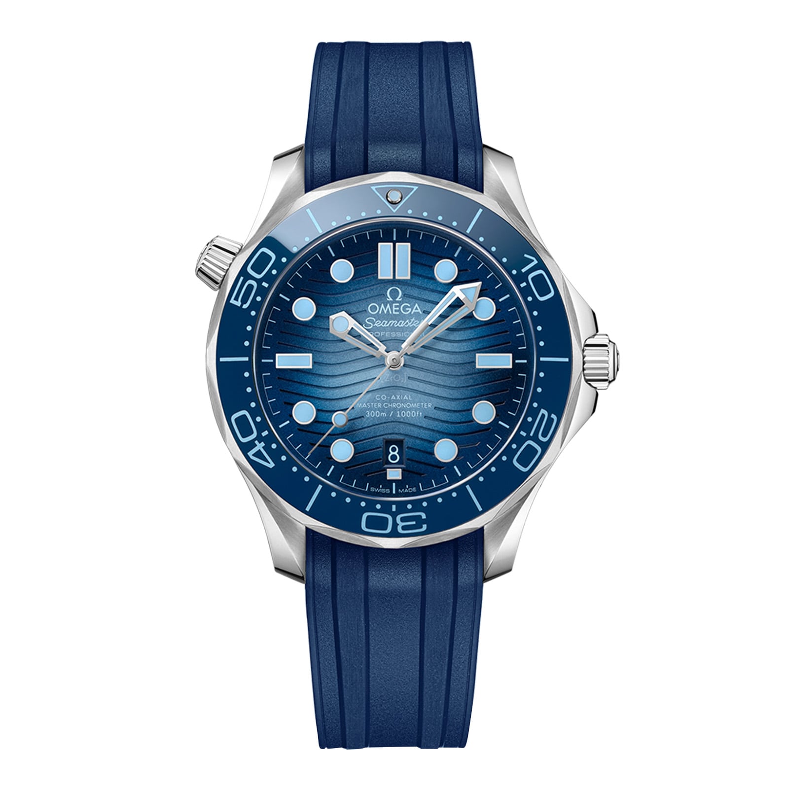 Omega Seamaster Diver 300M Co Axial Master Chronometer 42mm Summer Blue O21032422003002