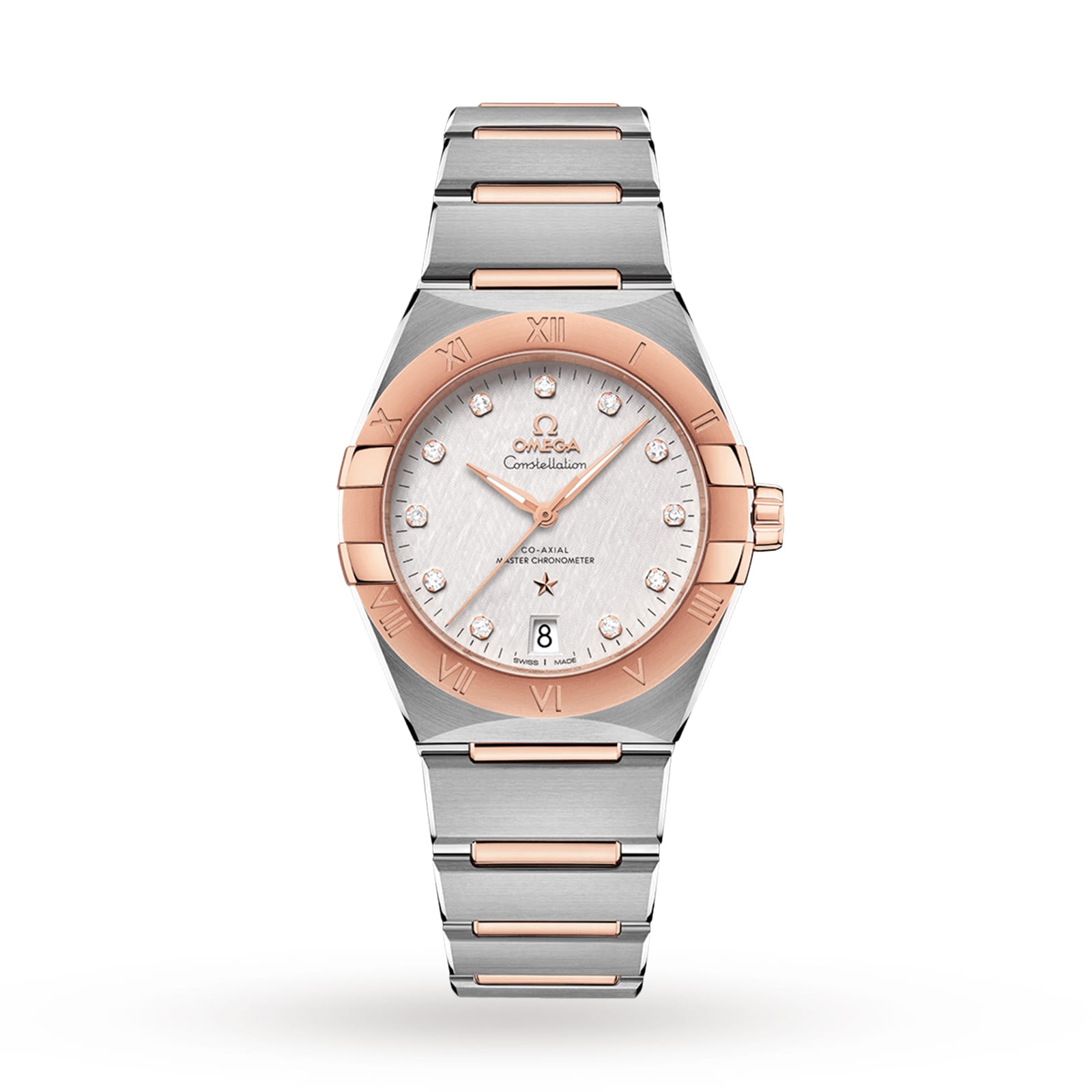 Omega Constellation Co Axial 36mm Mens Watch White O13120362052001