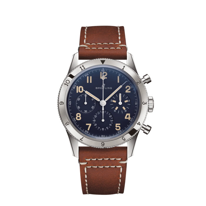 Breitling AVI 1953 Edition Platinum Blue LB0920131C1X1