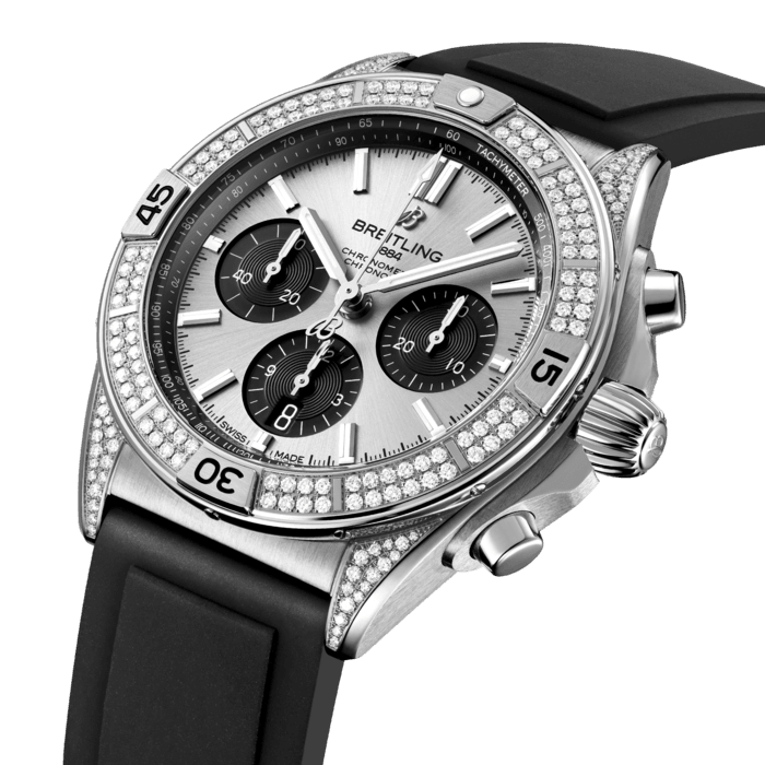 Breitling Chronomat B01 42 Stainless steel Cream AB0134721G1S1