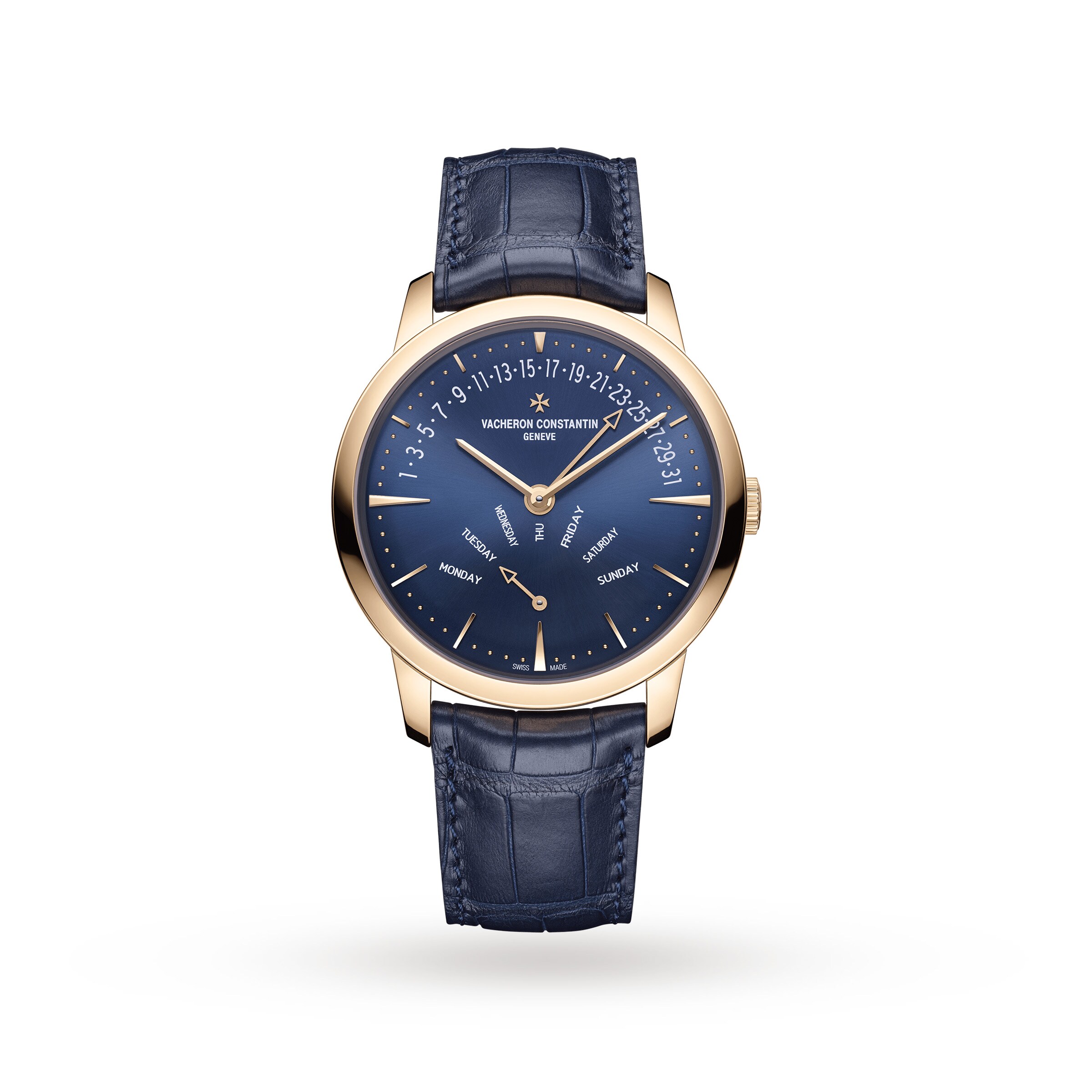 Vacheron Constantin Patrimony Retrograde Day Date 42mm 18ct Rose Gold 4000U/000R B516