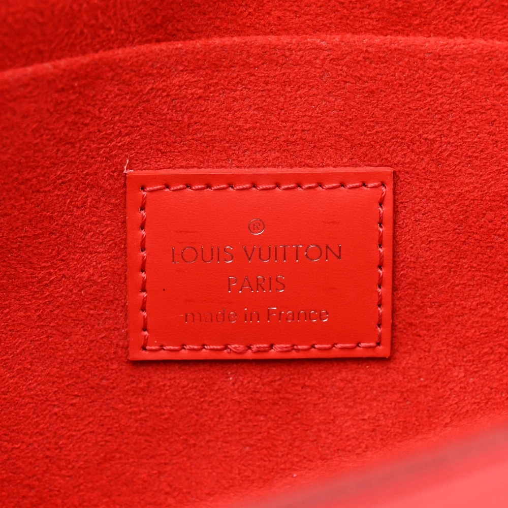 Louis Vuitton Pochette Felicie BB Coquelicot Epi Leather Silver Hardware