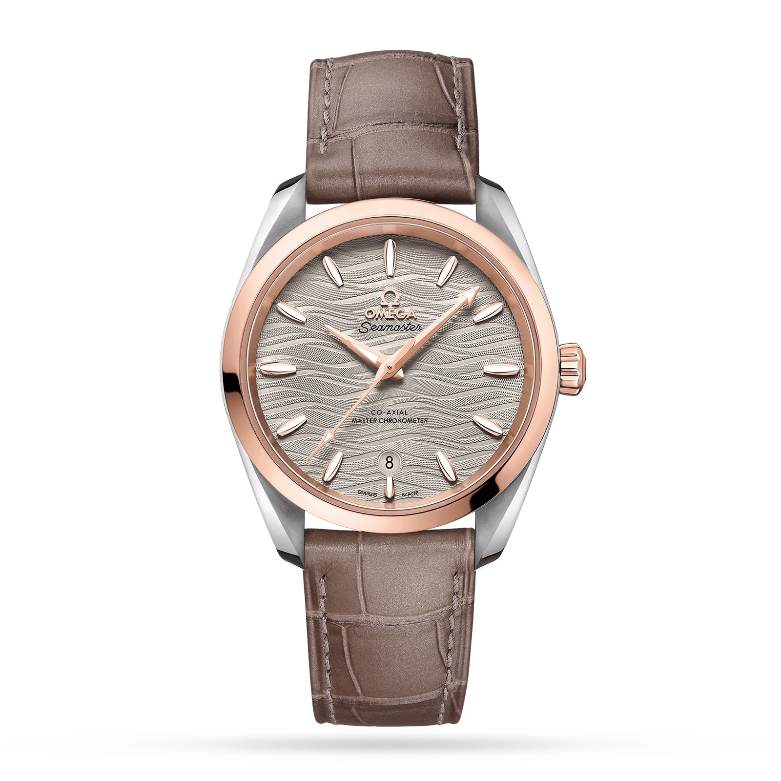 Omega Seamaster Aqua Terra Co Axial Master Chronometer 38mm Ladies Watch O22023382006001