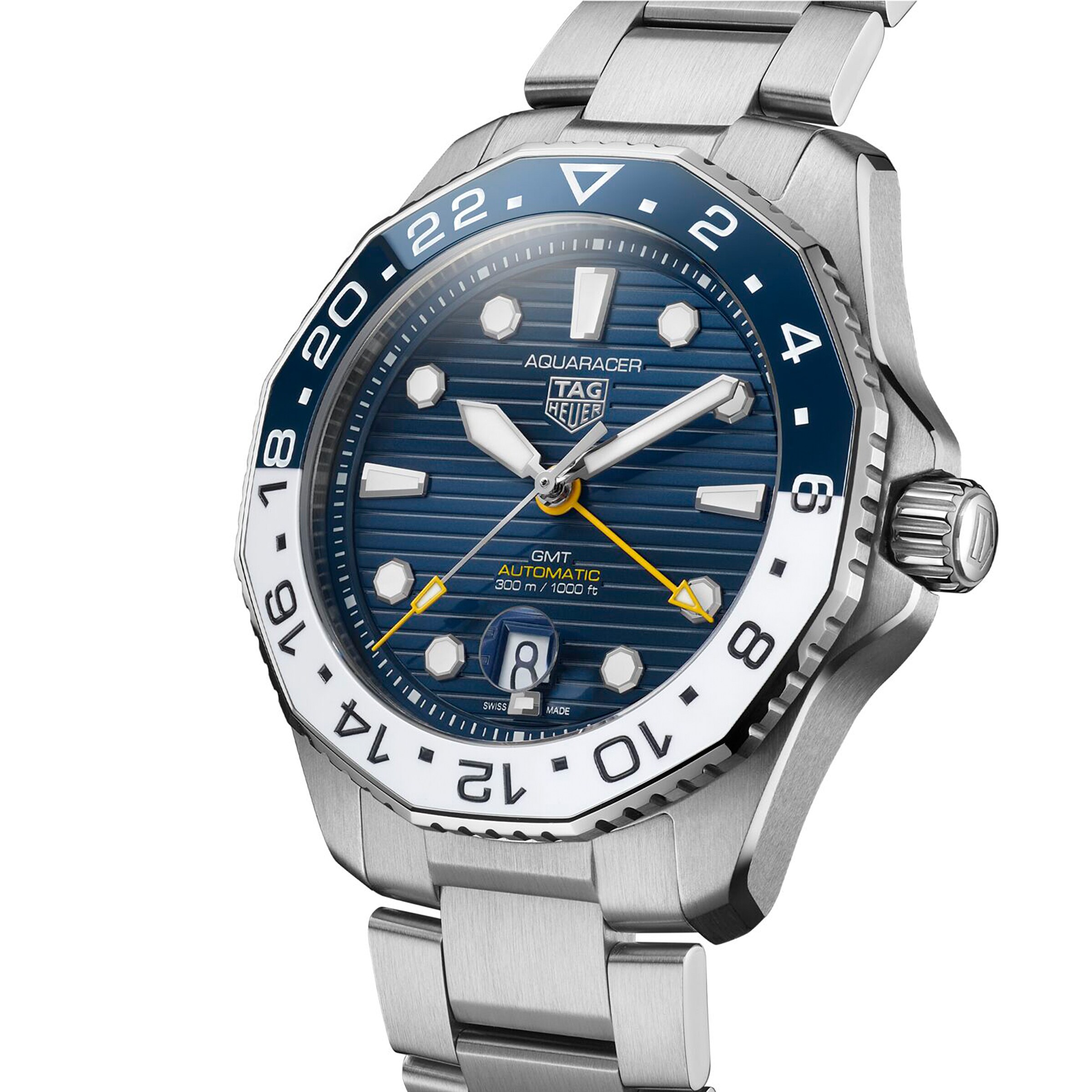TAG Heuer Aquaracer Professional 300 GMT 43mm Mens Watch WBP2010.BA0632