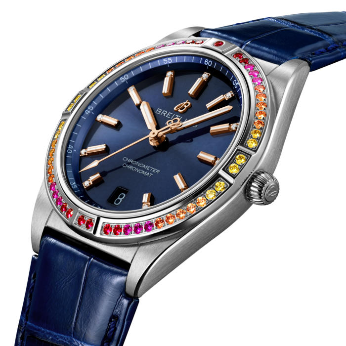 Breitling Chronomat Automatic 36 South Sea Stainless steel Midnight blue A10380611C1P1