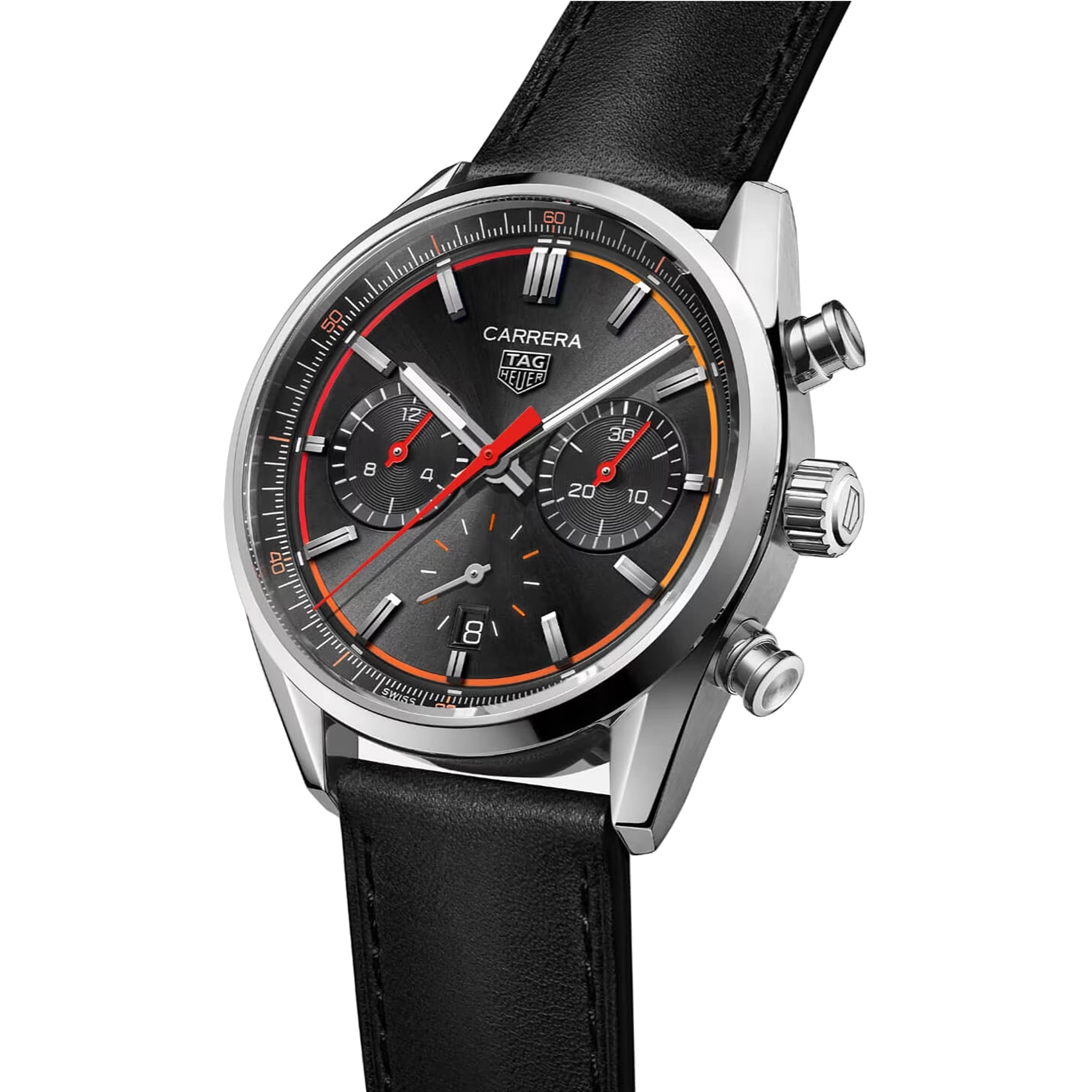 TAG Heuer Carrera Chronograph 42mm Mens Watch Black CBN201C.FC6542