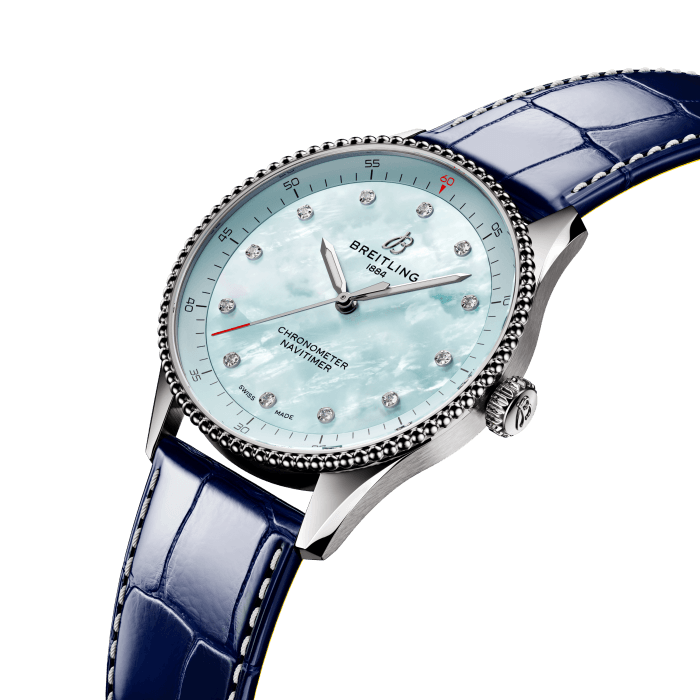 Breitling Navitimer 32 Stainless steel Blue mother-of-pearl A77320171C1P1